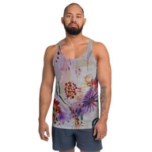 Camiseta de tirantes unisex YO SOY ALEGRÍA