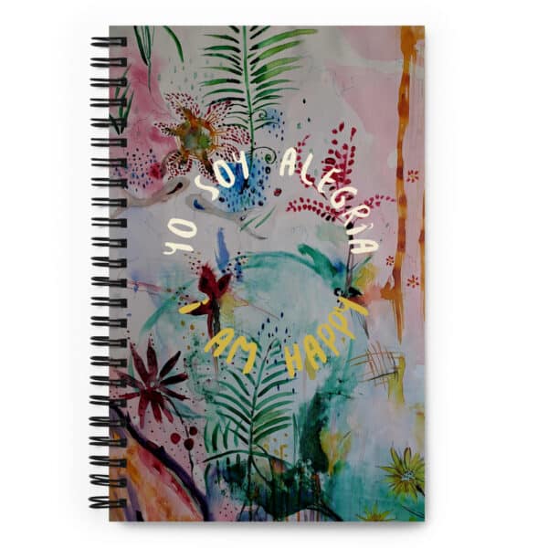 Libreta de notas con espiral Yo Soy Alegría