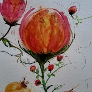 Alegría V ( 21 x 31cm)